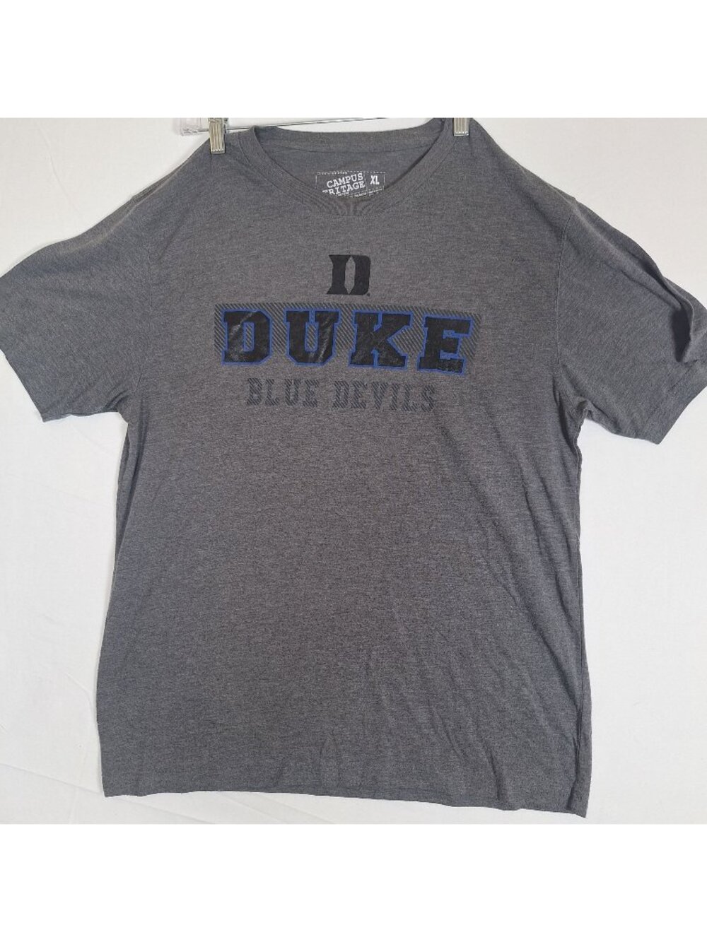 Duke Blue Devils Gray tshirt size XL